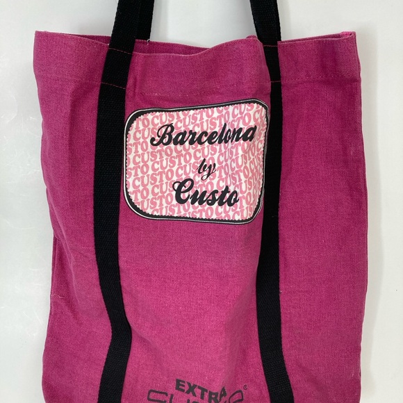 Custo Barcelona canvas tote bag - Picture 3 of 9